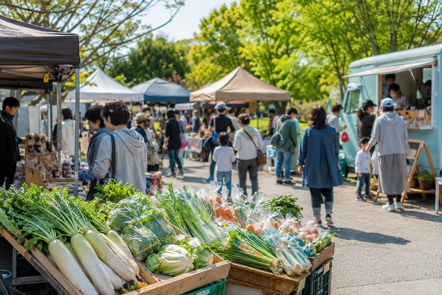 つくばみらい市「あさのいち」