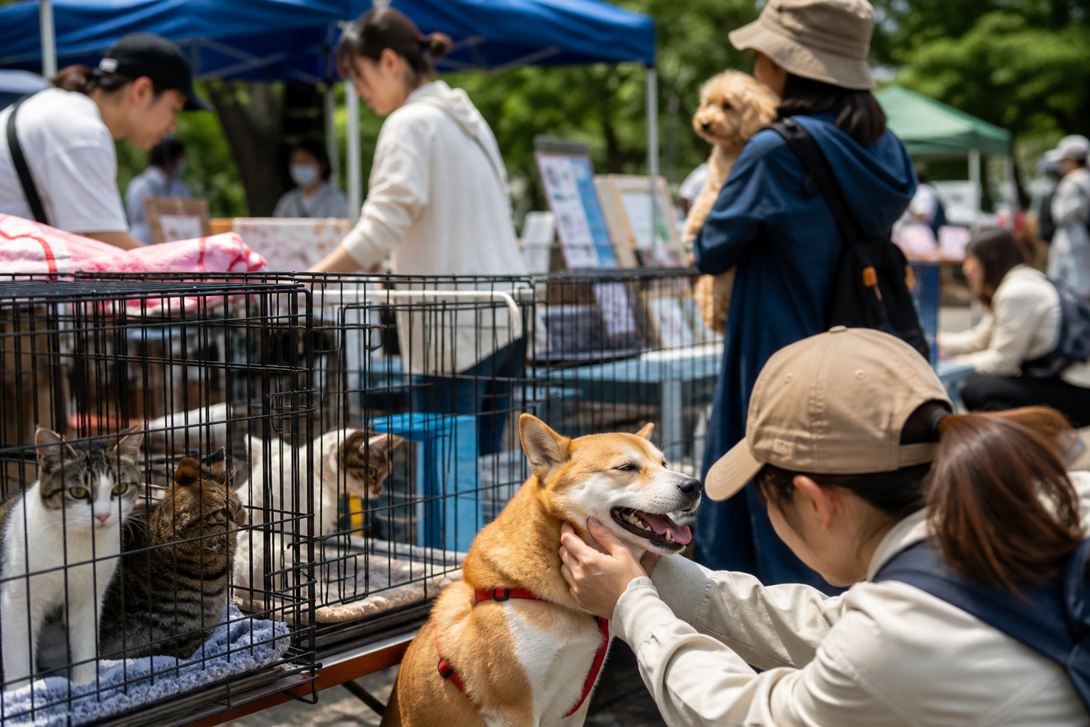 守谷市 犬猫譲渡会