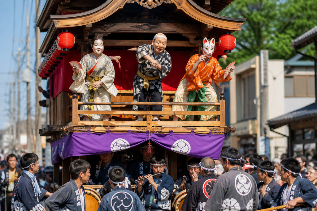 現在の画像: 行方市大宮神社例大祭
