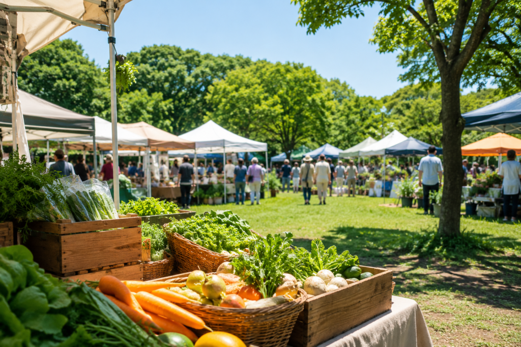 現在の画像: つくば市Village Market