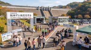【笠間市】飯田ダム施設見学会