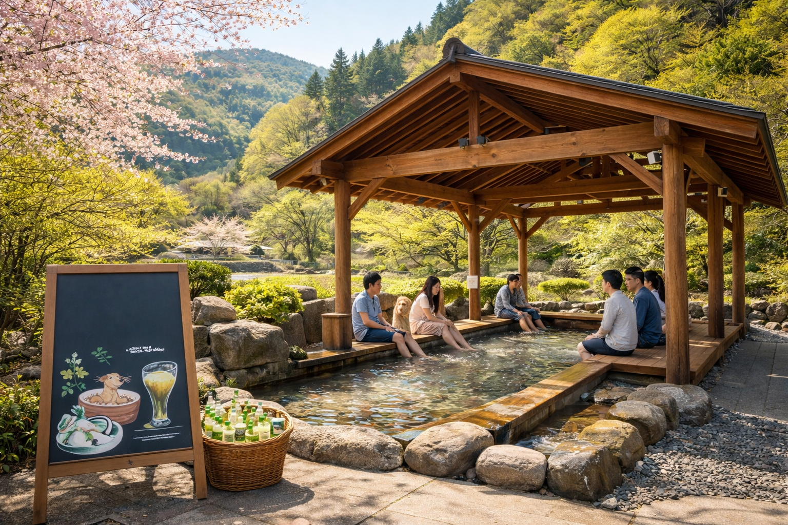 大子町「湯恵足ゆ」