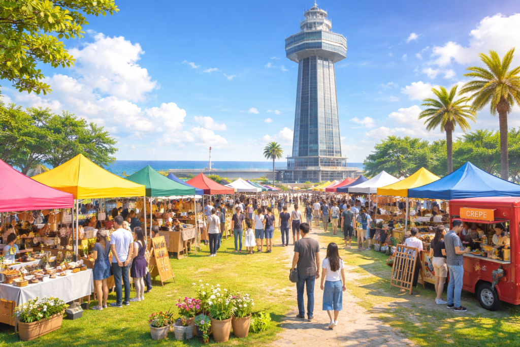 マリンタワーマルシェ大洗