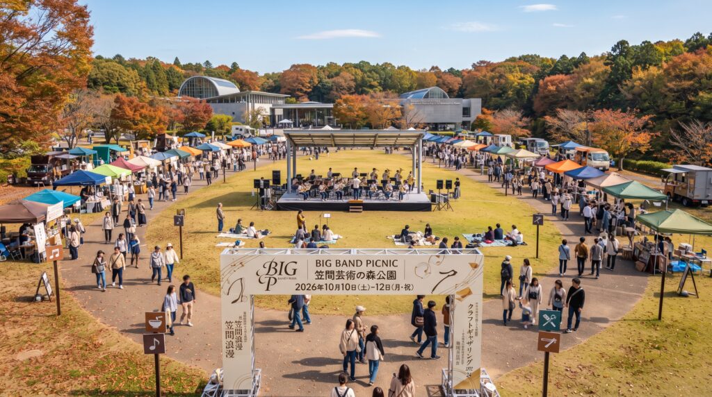 現在の画像: 【笠間市】BIG BAND PICNIC