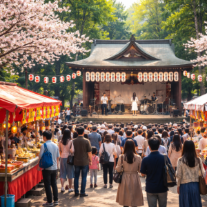 大中神社 春のみたままつり