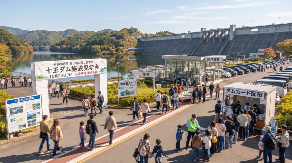 現在の画像: 【日立市】十王ダム施設見学会