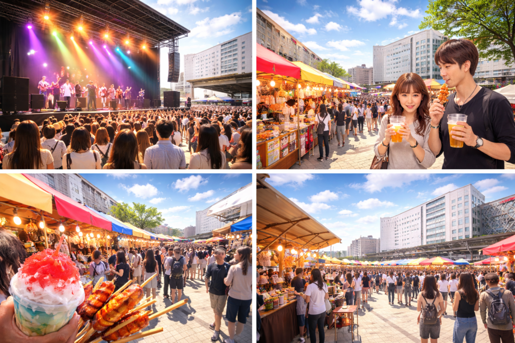 現在の画像: 水戸市「MITO haru FES」