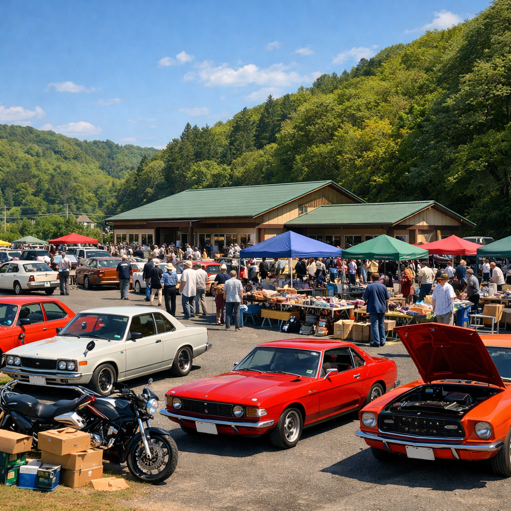 常陸大宮市「第8回 旧車祭り in 美和」開催