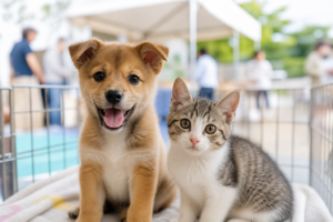 常総市 保護猫・犬の譲渡会