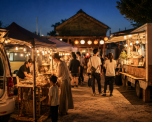 まかべ夜市