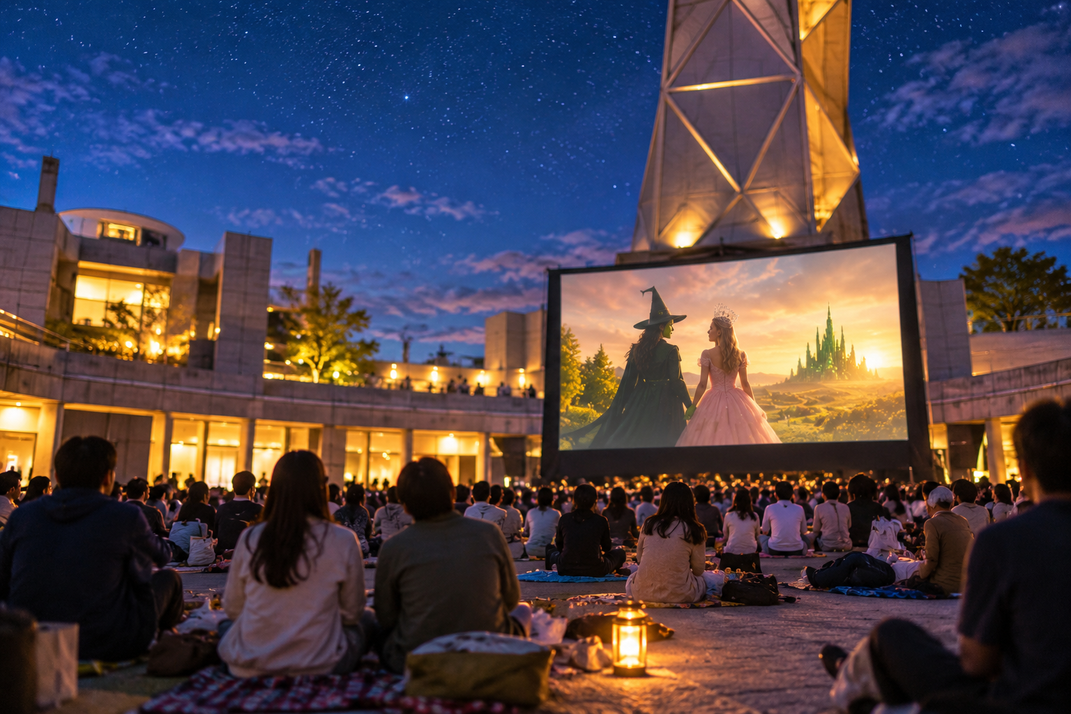水戸野外映画上映会