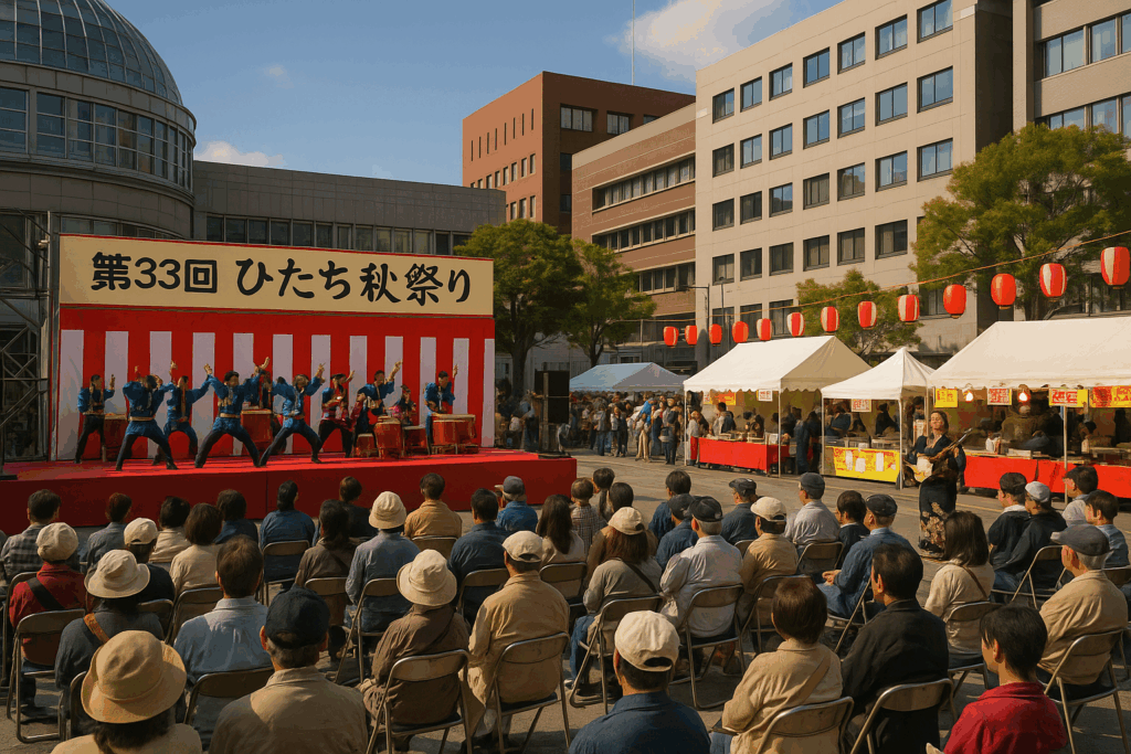 現在の画像: ひたち秋祭り