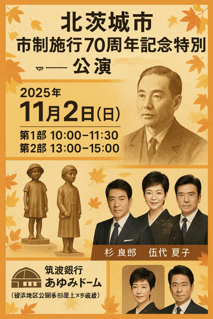 北茨城市市制施行70周年記念特別公演