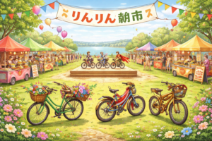 阿見町「サイクル＆グルメ りんりん朝市」