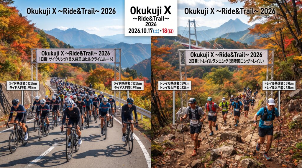 【水戸・奥久慈】Okukuji X