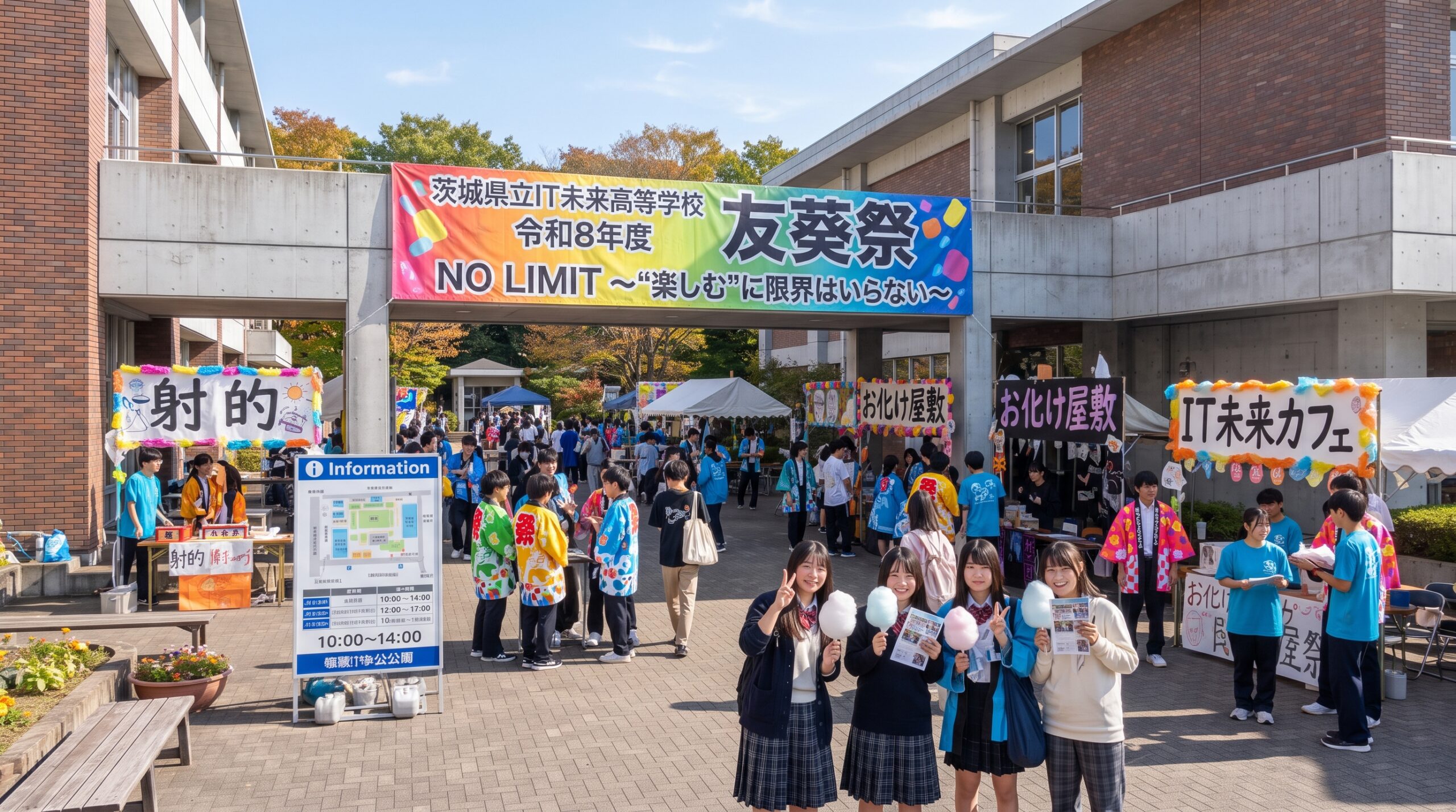 笠間市・IT未来高校「友葵祭2026」