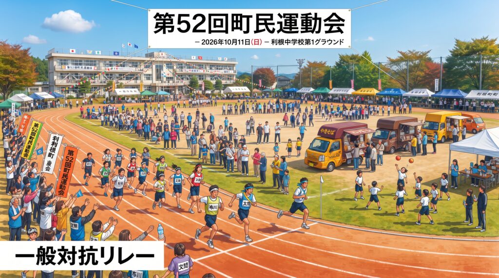 【利根町】第52回町民運動会