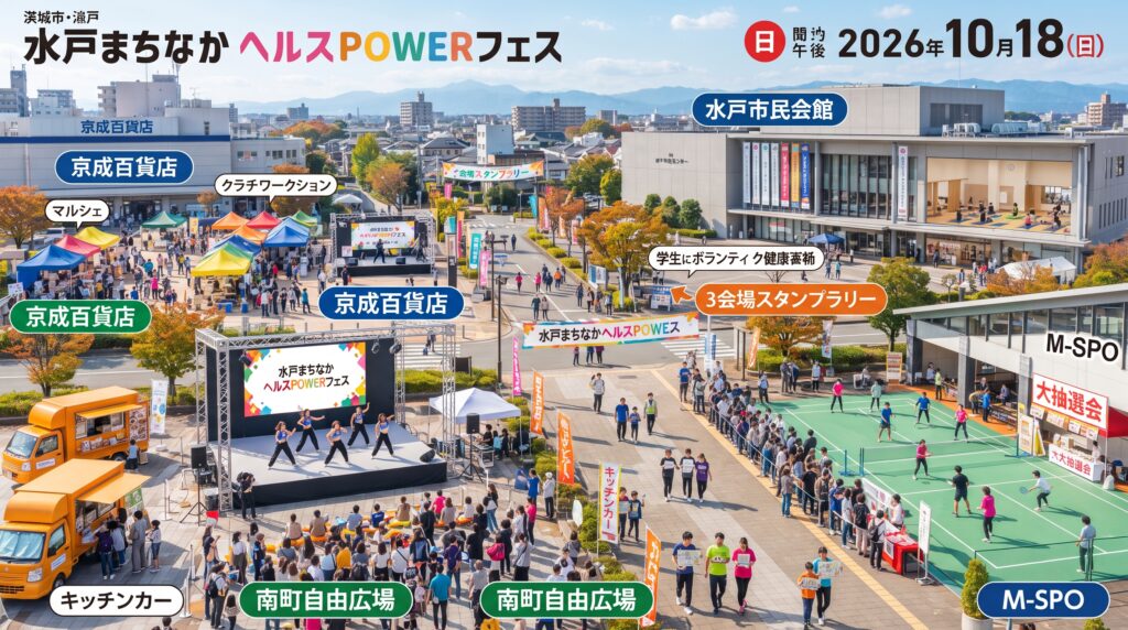 水戸まちなかヘルスPOWERフェス