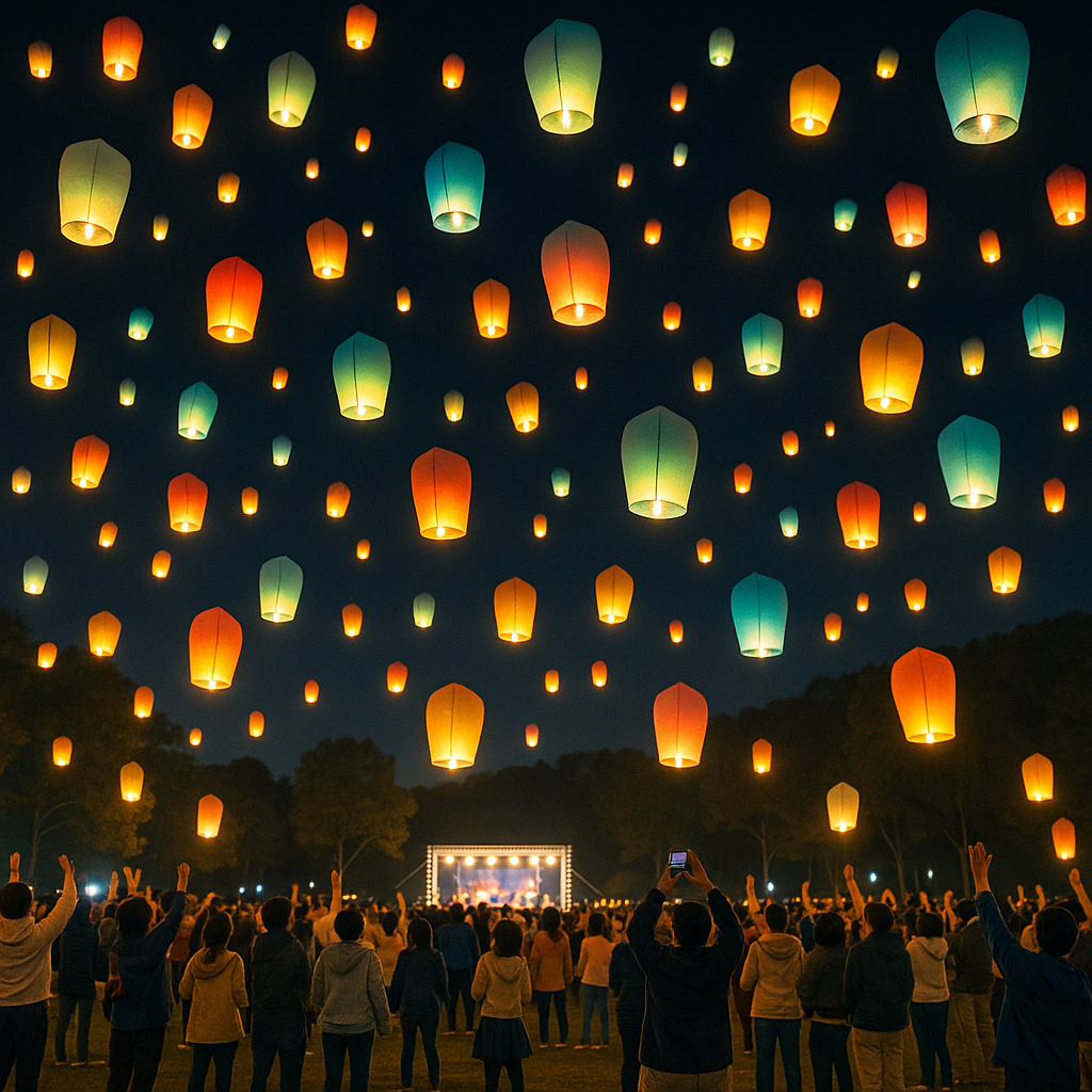 スカイランタンフェスティバル