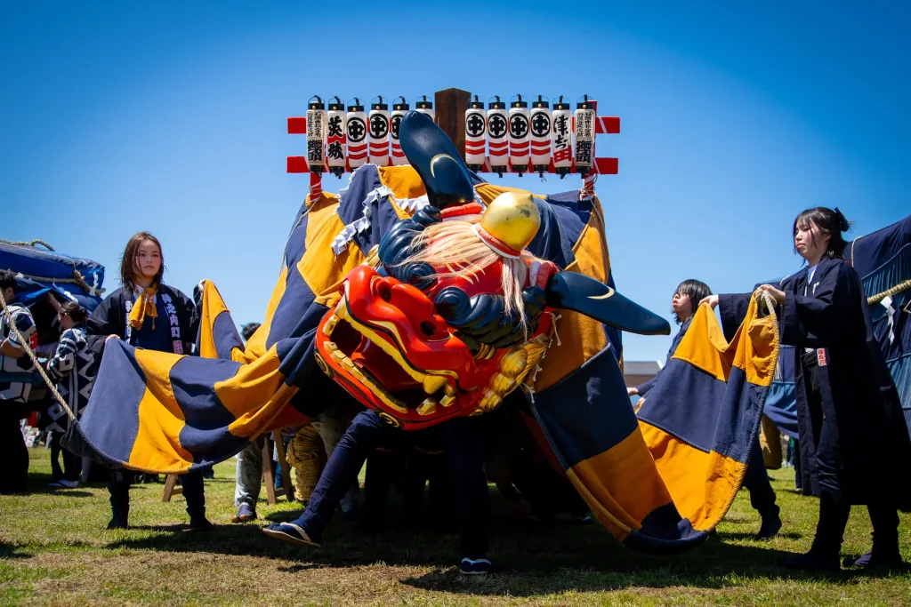 【2026】石岡市 春の獅子祭り｜幌獅子とコンテストが熱い一日（茨城）
