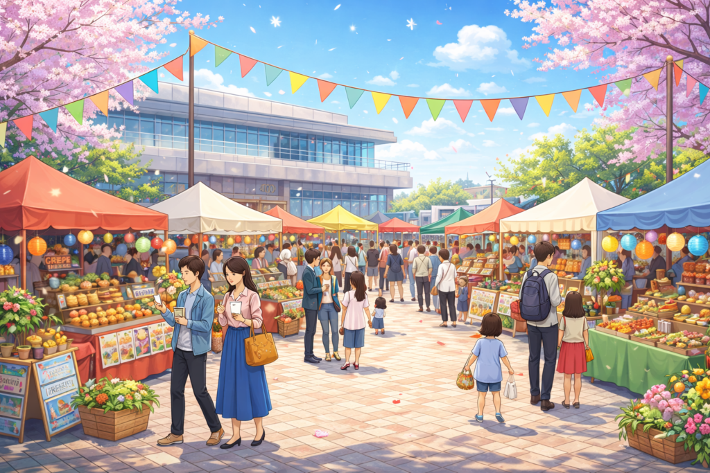 現在の画像: 水戸マルシェフェスティバル