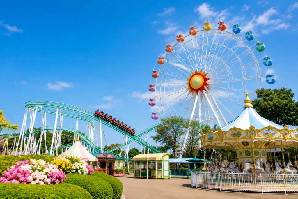 現在の画像: 日立市かみね遊園地・レジャーランド