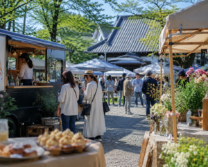 まかべ朝市