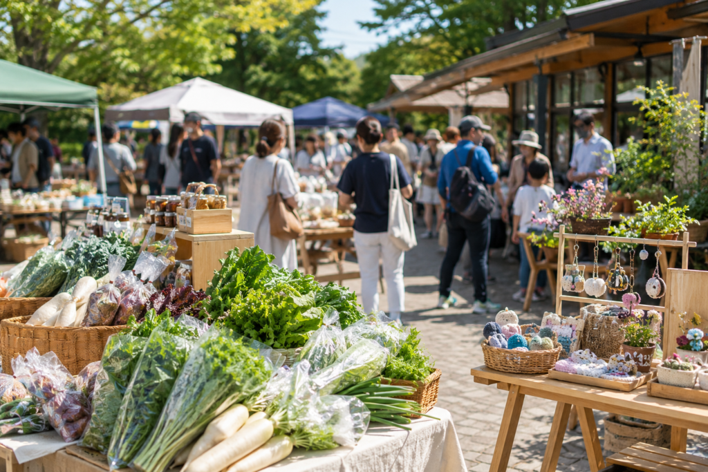 現在の画像: 龍ケ崎市 たつのこマルシェ