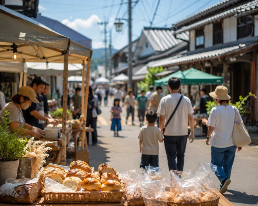 桜川市 まかべ朝市 -THE DAY MONTHLY PROJECT- 2026｜真壁の町並みで楽しむ朝マルシェ