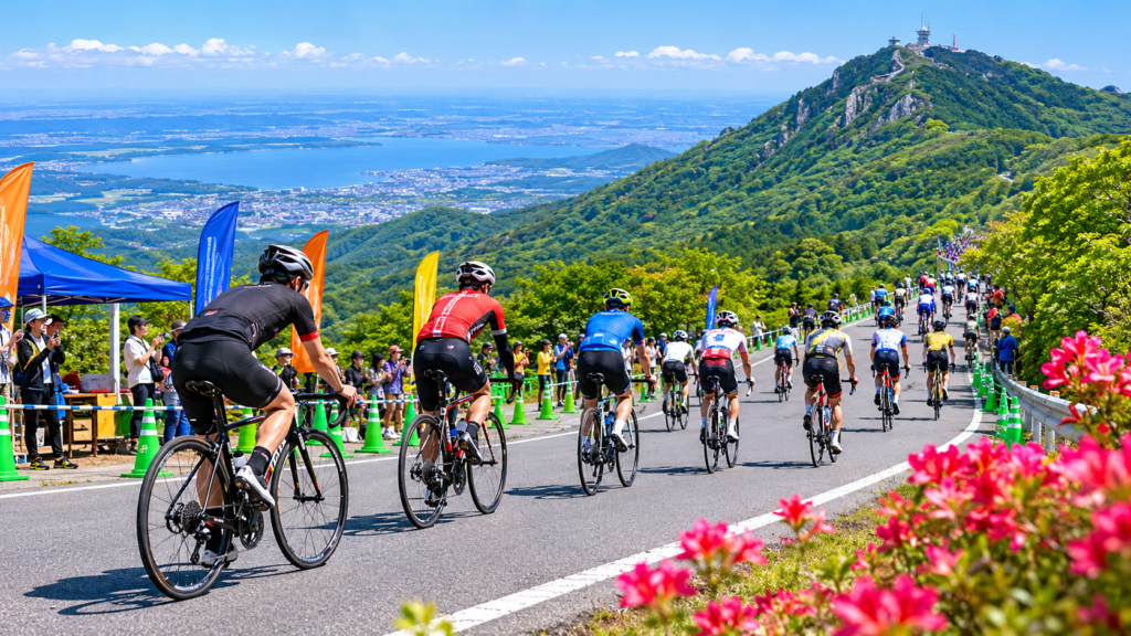 現在の画像: 筑波山・朝日峠ヒルクライム