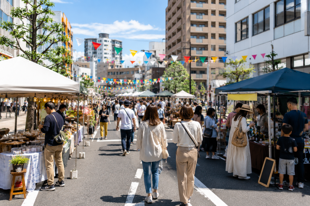 勝田駅前ホコ天横丁フェス
