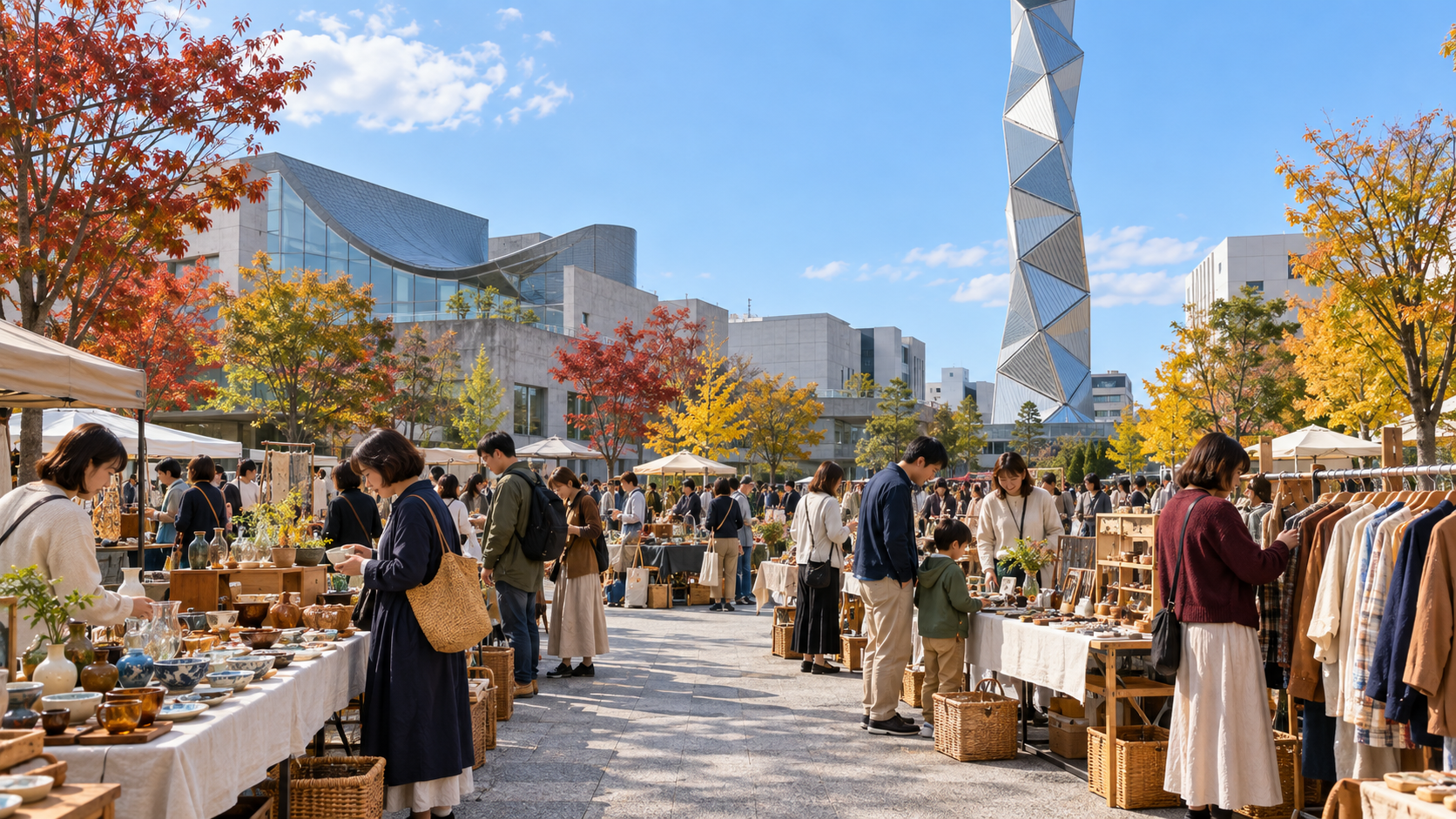 水戸市アートタワーマーケット