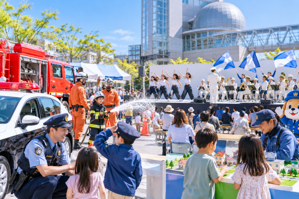 現在の画像: 日立市民生活安全フェスティバル