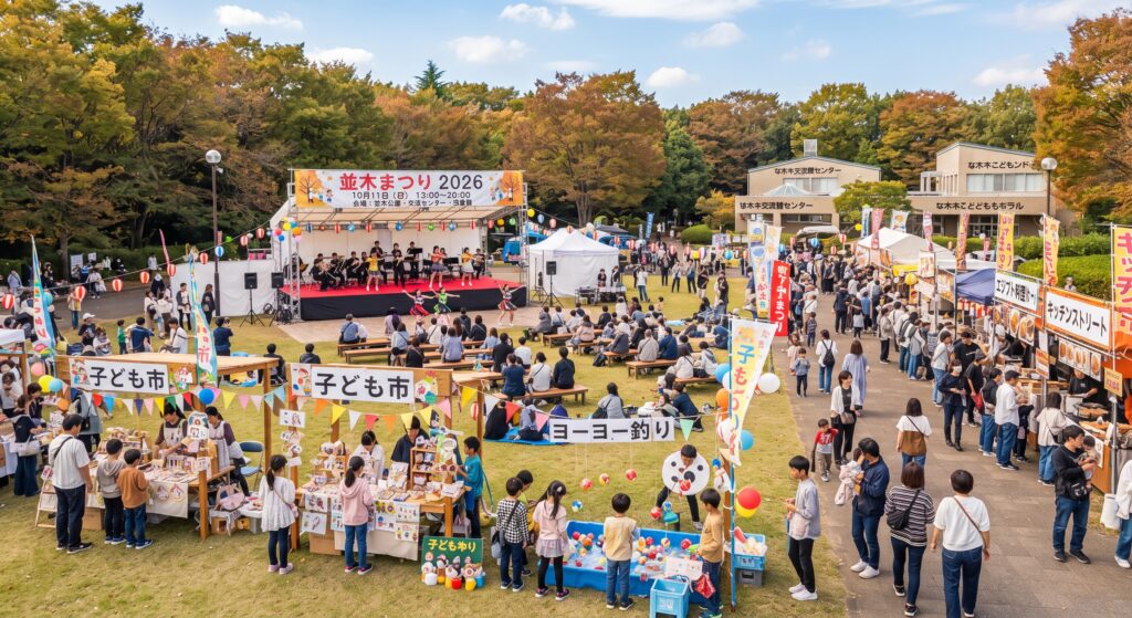 現在の画像: つくば市｜並木まつり